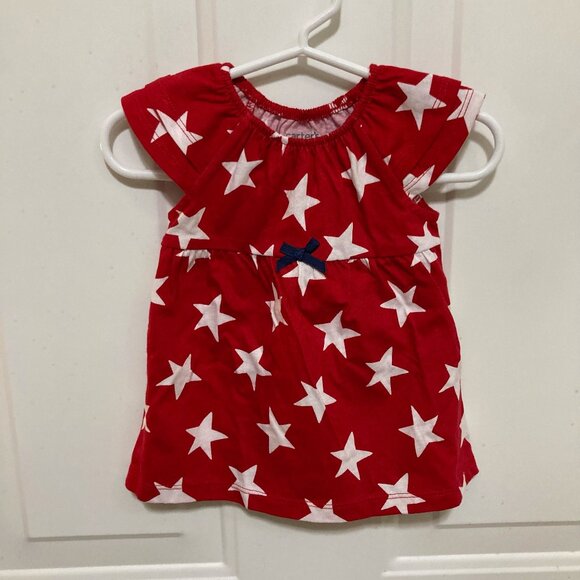 Carter's Other - Carter's Child of Mine Baby Girl Patriotic Dress, NWOT, 2-Piece MUST BE BUNDLED
